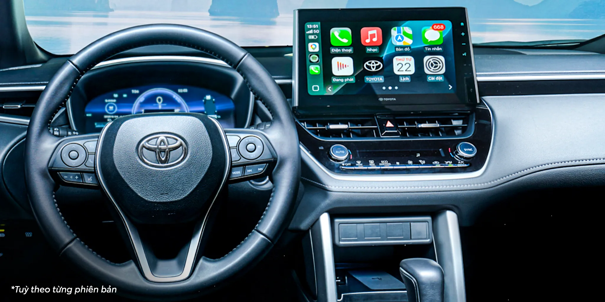Nội thất Toyota Corolla Cross 2026