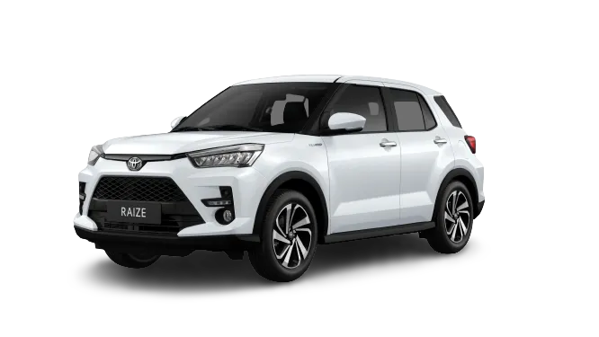 Toyota Raize màu Trắng ngọc trai (W25)