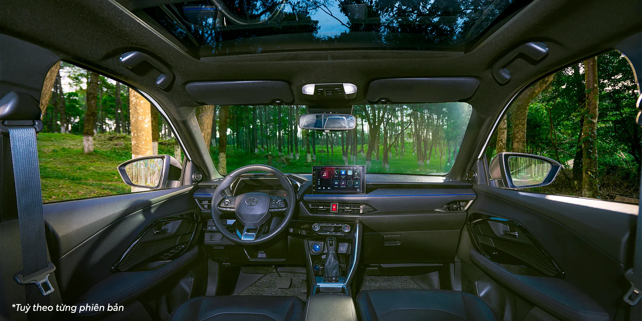 Nội thất Toyota Yaris Cross 2026