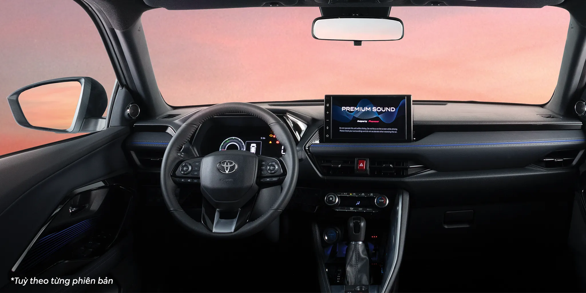 Nội thất Toyota Yaris Cross 2026