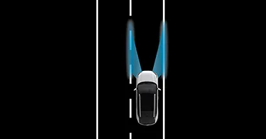 Toyota Yaris Cross 2026 - an toàn - Hệ thống cảnh báo lệch làn đường (LDA) & Hỗ trợ giữ làn đường (LTA)