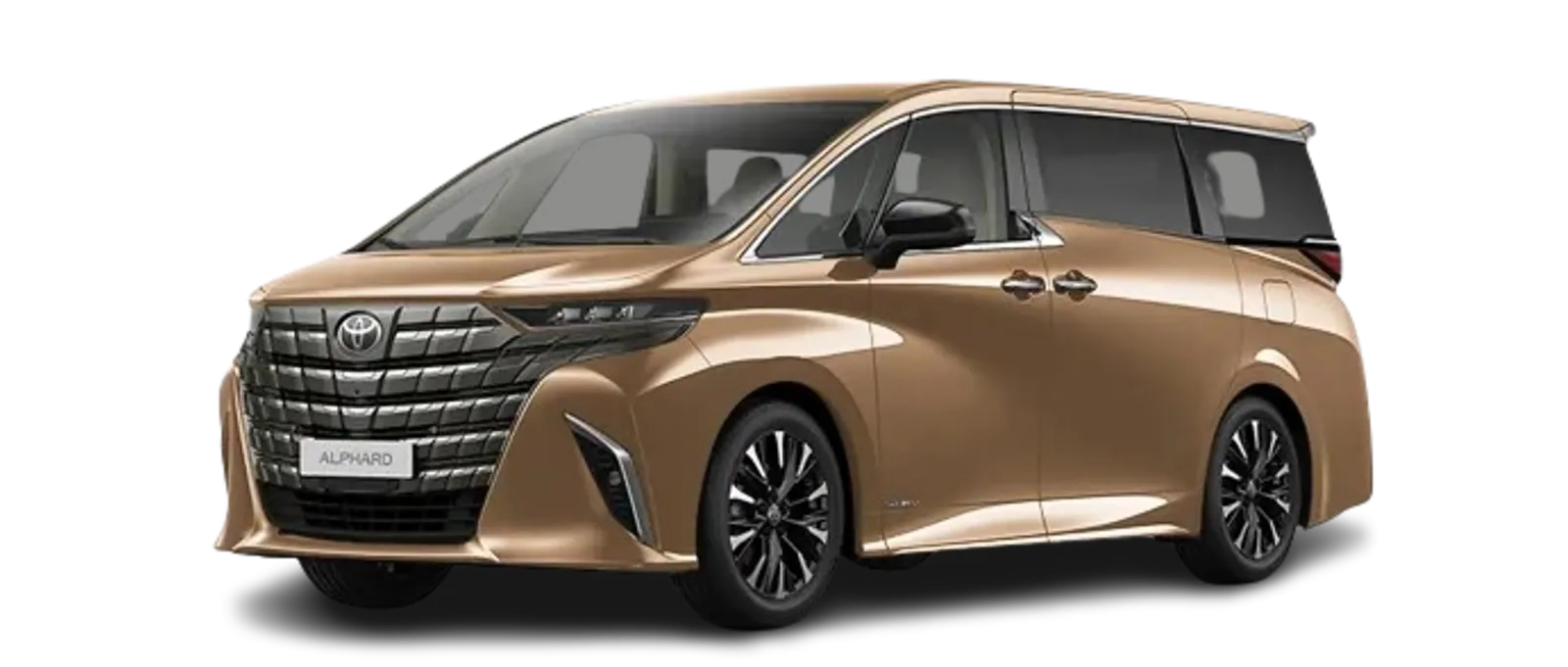 Alphard màu Nâu ánh vàng