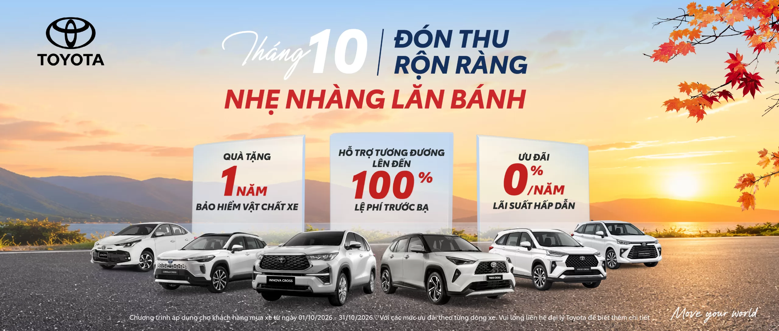 Bảng giá & Chính sách Khuyến mại khi mua xe Toyota tại Toyota Long Biên