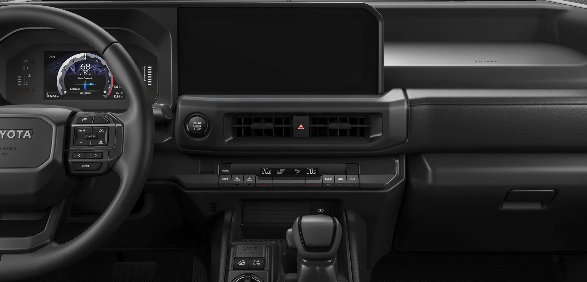 Nội thất Land Cruiser FJ